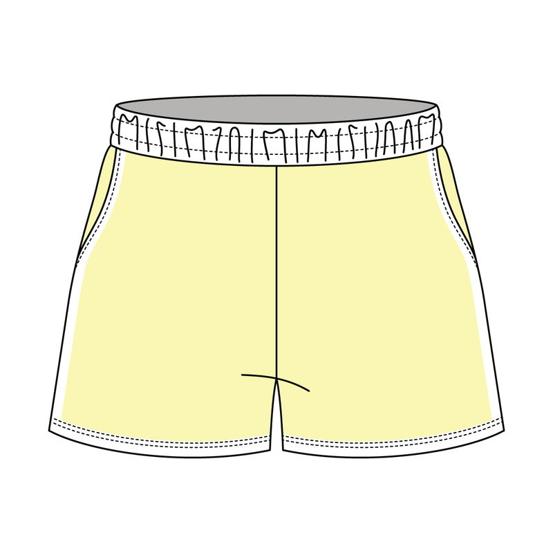 Women's Heavyweight Fleece Contrast Shorts
