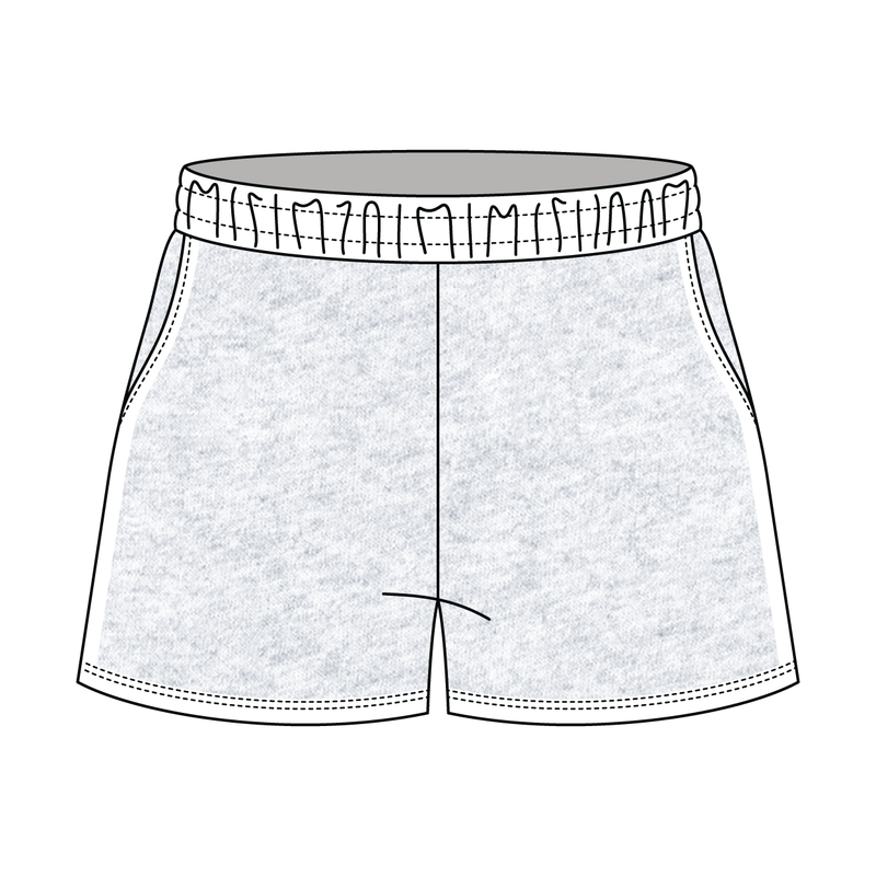 Women's Heavyweight Fleece Contrast Shorts