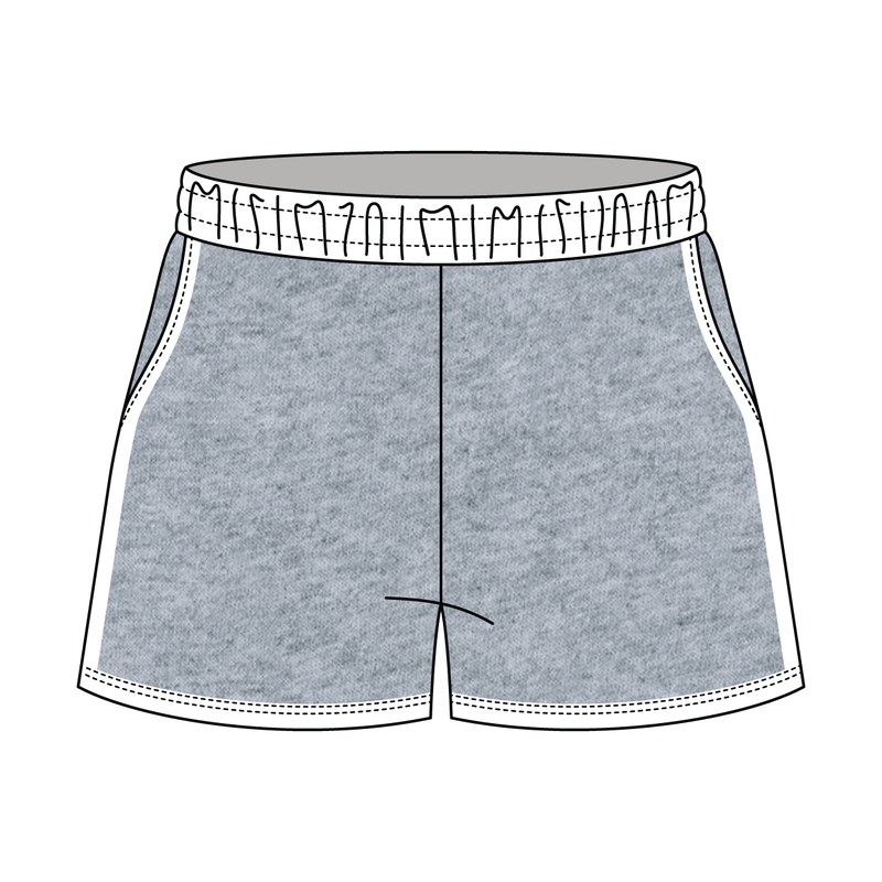 Women's Heavyweight Fleece Contrast Shorts