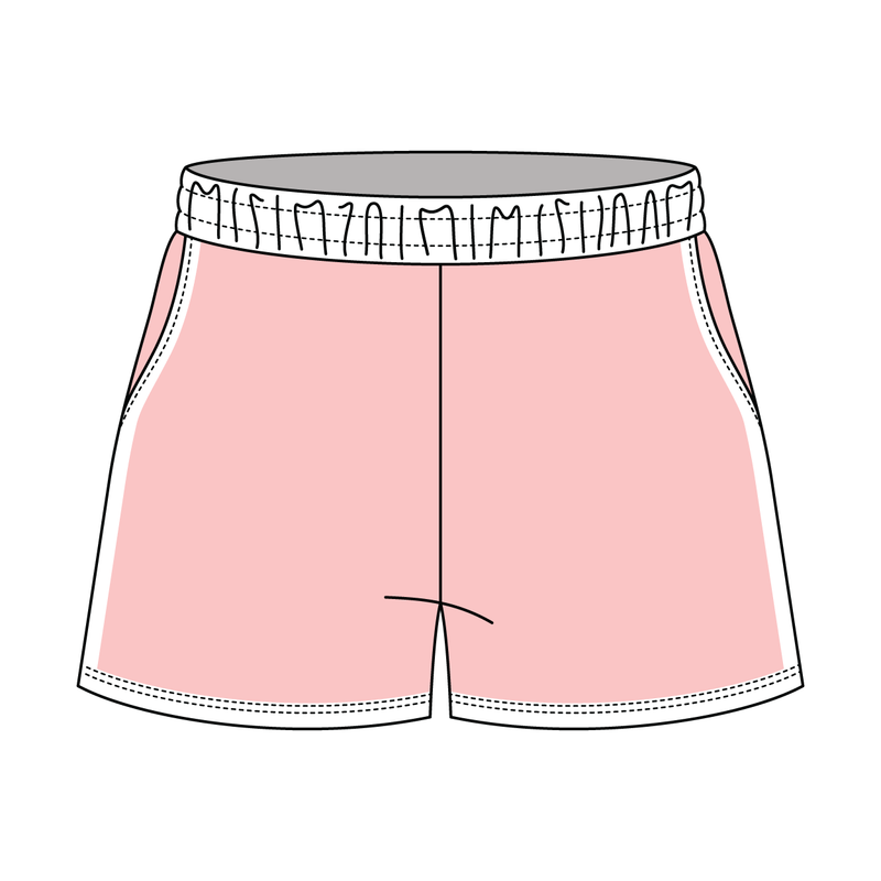 Women's Heavyweight Fleece Contrast Shorts