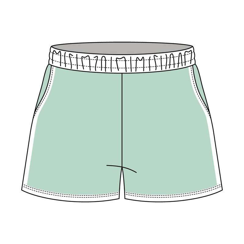 Women's Heavyweight Fleece Contrast Shorts