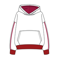 Heavyweight Fleece Sweatshirt With Self Binding