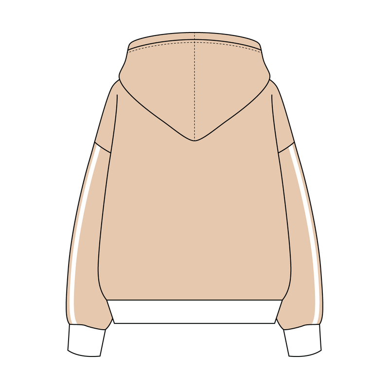 Heavyweight Fleece Sweatshirt With Self Binding