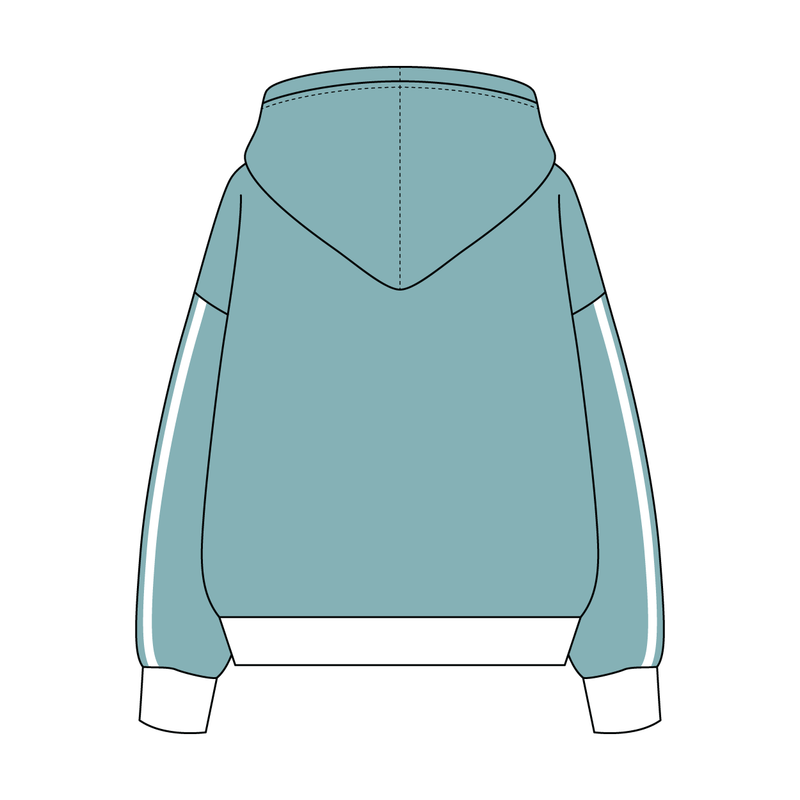 Heavyweight Fleece Sweatshirt With Self Binding
