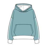 Heavyweight Fleece Sweatshirt With Self Binding