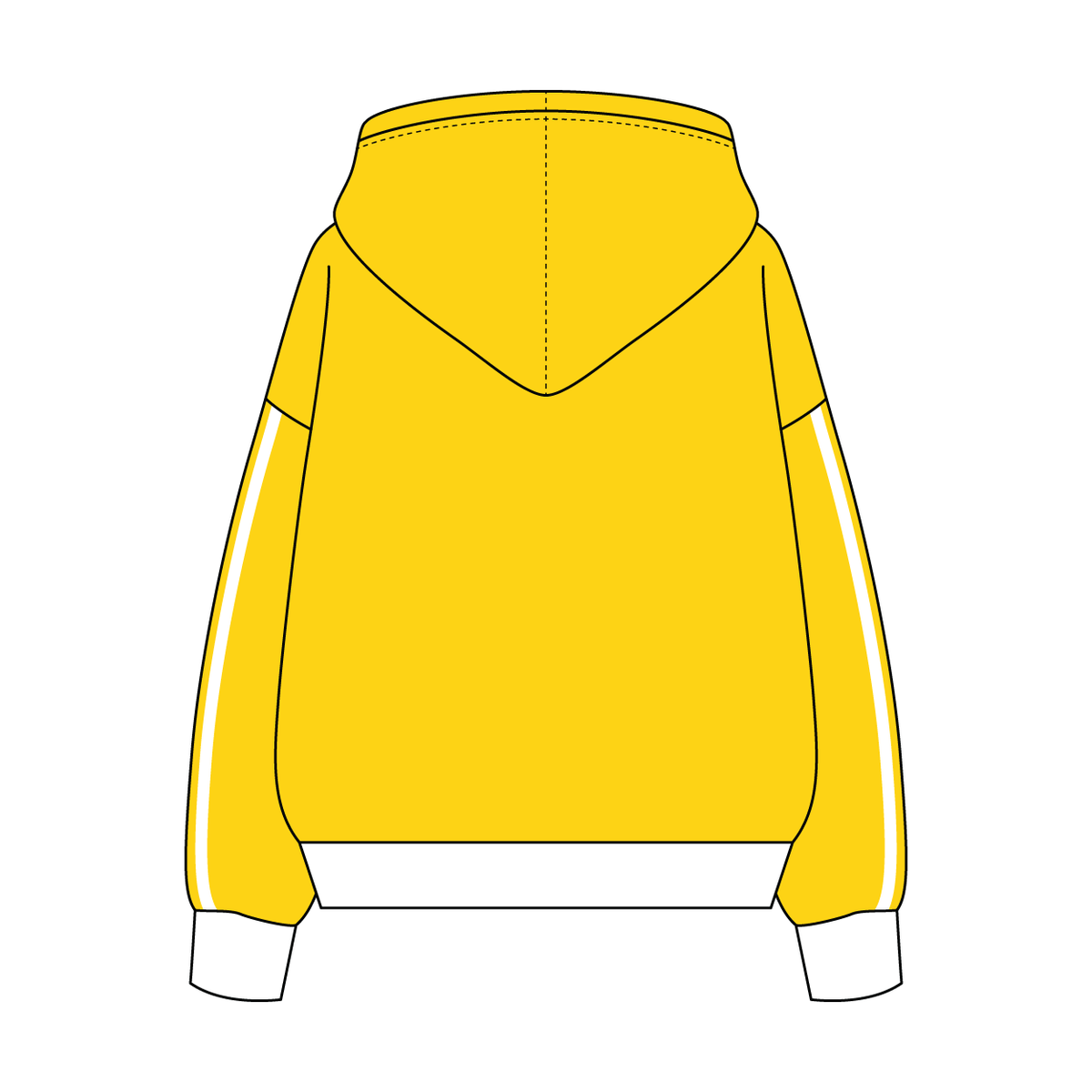 Heavyweight Fleece Sweatshirt With Self Binding