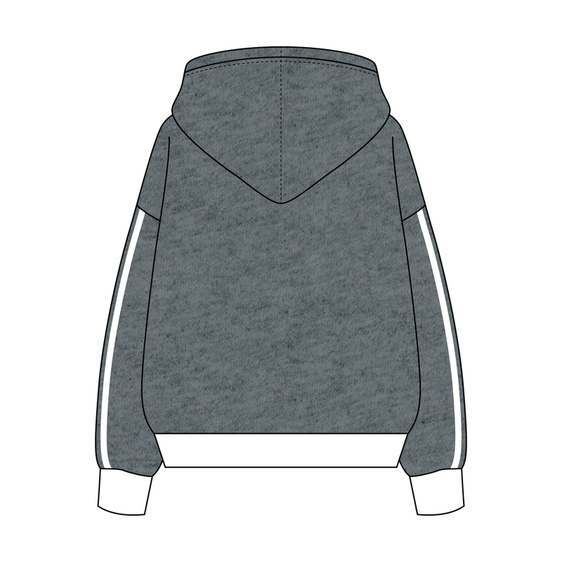 Heavyweight Fleece Sweatshirt With Self Binding