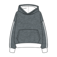 Heavyweight Fleece Sweatshirt With Self Binding