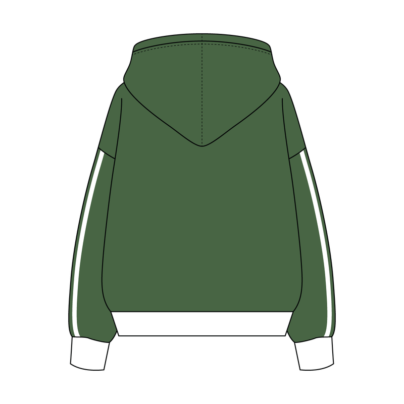 Heavyweight Fleece Sweatshirt With Self Binding