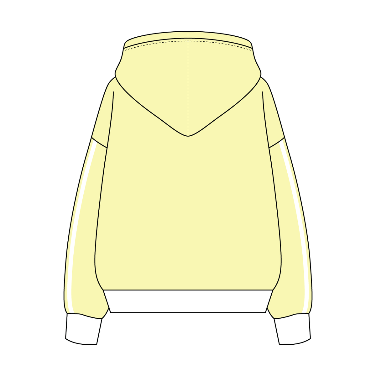 Heavyweight Fleece Sweatshirt With Self Binding