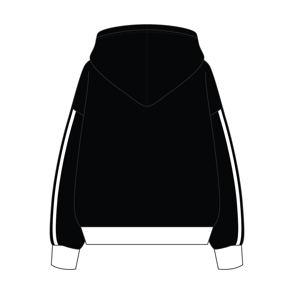 Heavyweight Fleece Sweatshirt With Self Binding
