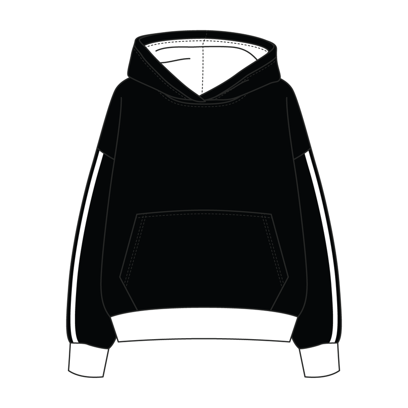 Heavyweight Fleece Sweatshirt With Self Binding