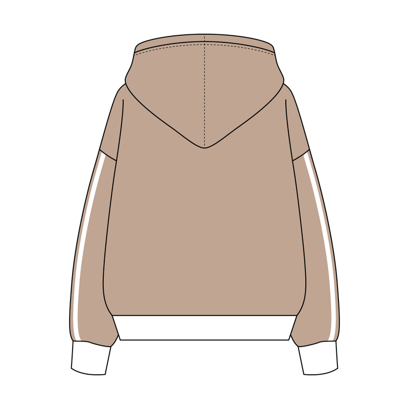 Heavyweight Fleece Sweatshirt With Self Binding