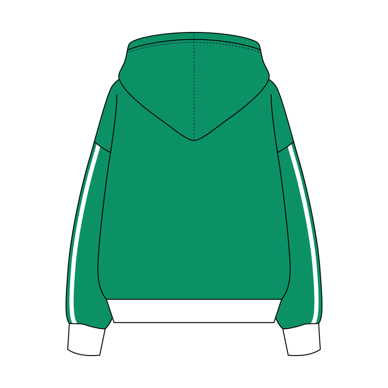 Heavyweight Fleece Sweatshirt With Self Binding