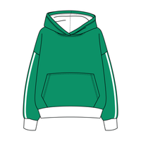 Heavyweight Fleece Sweatshirt With Self Binding