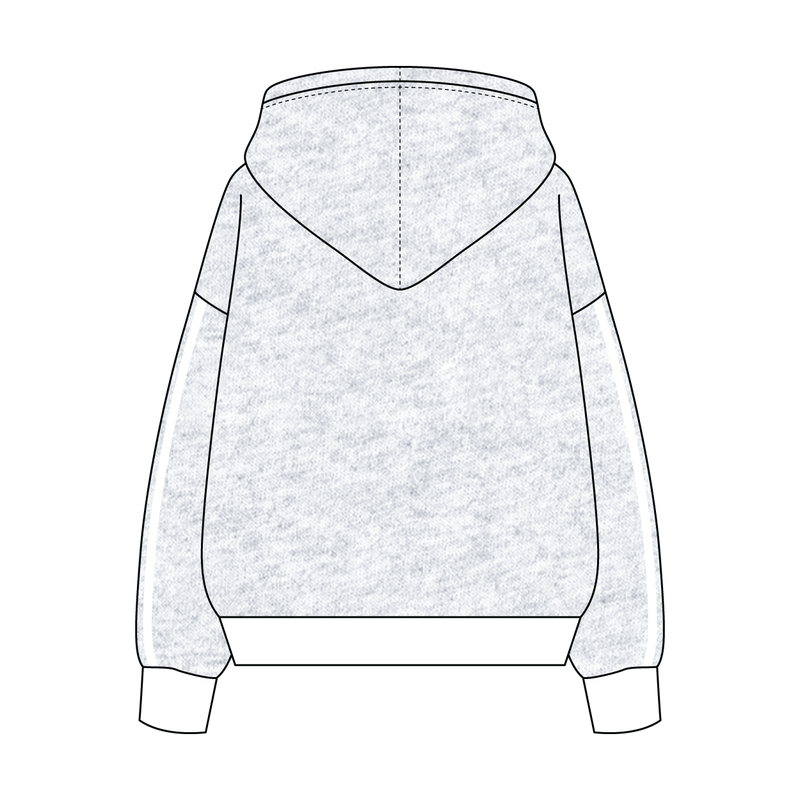 Heavyweight Fleece Sweatshirt With Self Binding