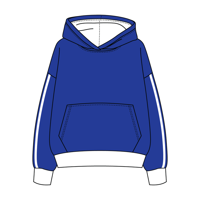 Heavyweight Fleece Sweatshirt With Self Binding
