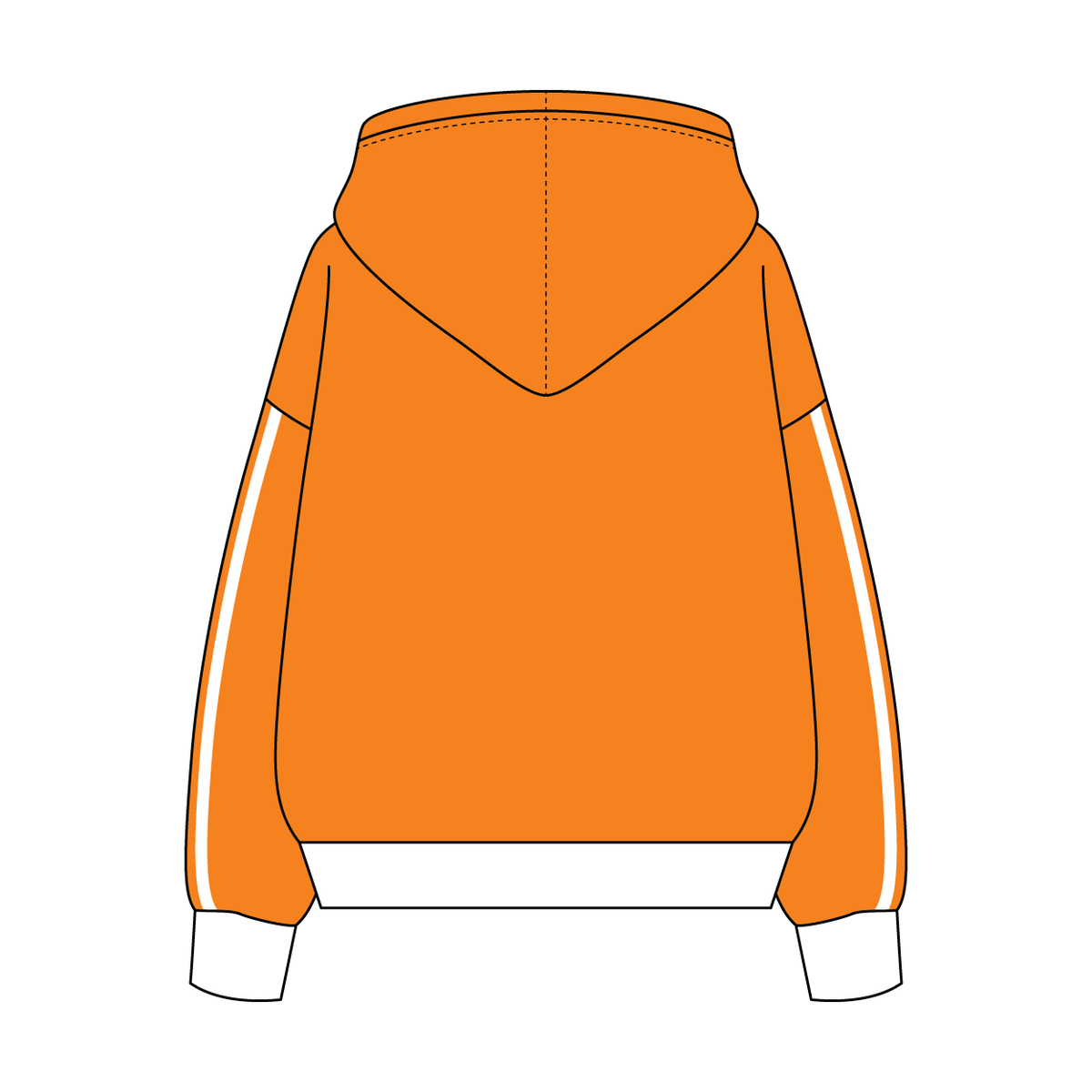 Heavyweight Fleece Sweatshirt With Self Binding