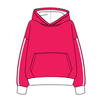 Heavyweight Fleece Sweatshirt With Self Binding