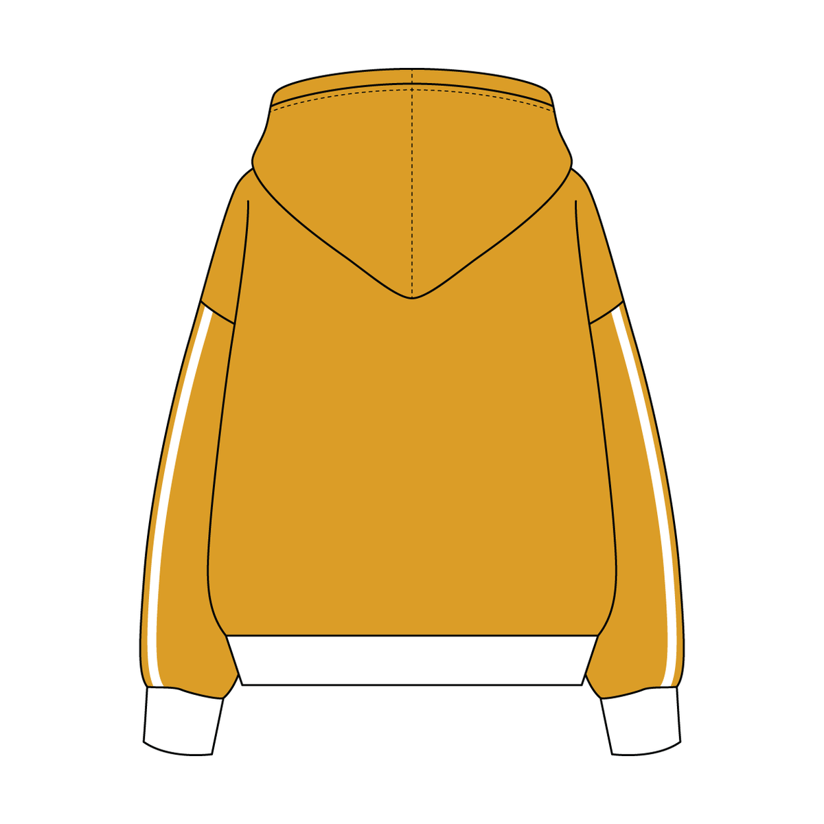 Heavyweight Fleece Sweatshirt With Self Binding