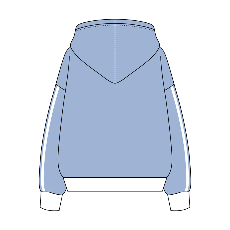 Heavyweight Fleece Sweatshirt With Self Binding