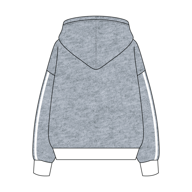Heavyweight Fleece Sweatshirt With Self Binding