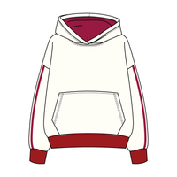 Heavyweight Fleece Sweatshirt With Self Binding