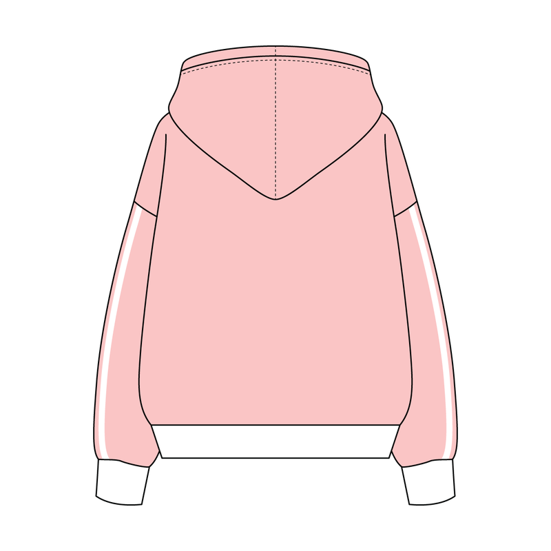 Heavyweight Fleece Sweatshirt With Self Binding