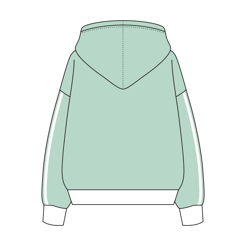 Heavyweight Fleece Sweatshirt With Self Binding