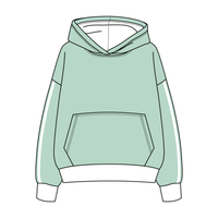 Heavyweight Fleece Sweatshirt With Self Binding