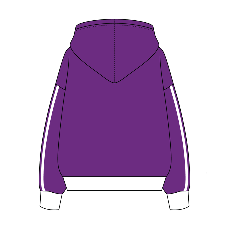 Heavyweight Fleece Sweatshirt With Self Binding