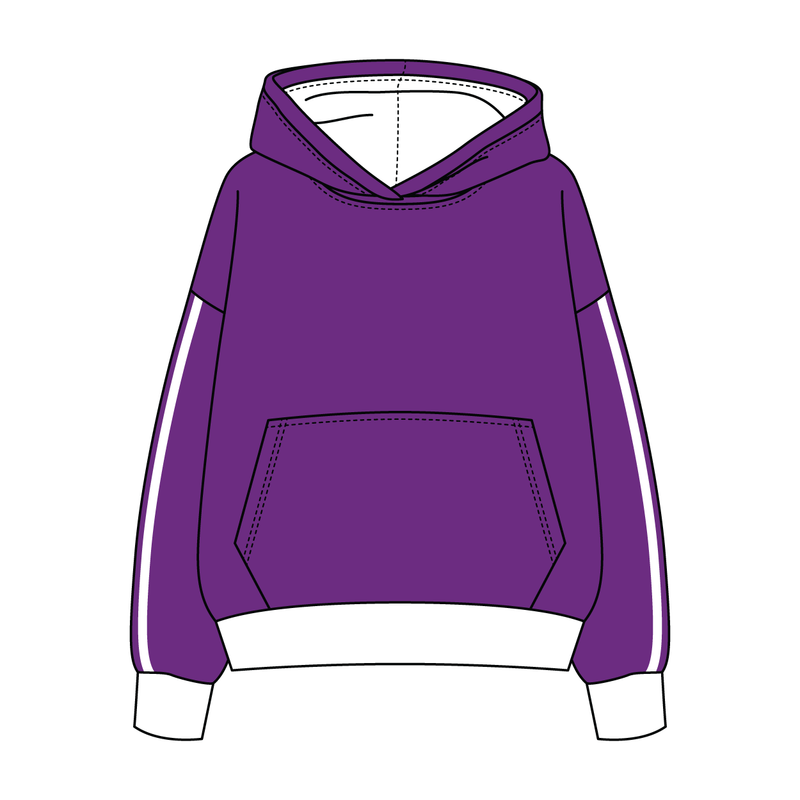 Heavyweight Fleece Sweatshirt With Self Binding