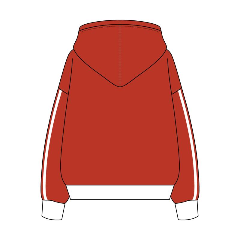 Heavyweight Fleece Sweatshirt With Self Binding