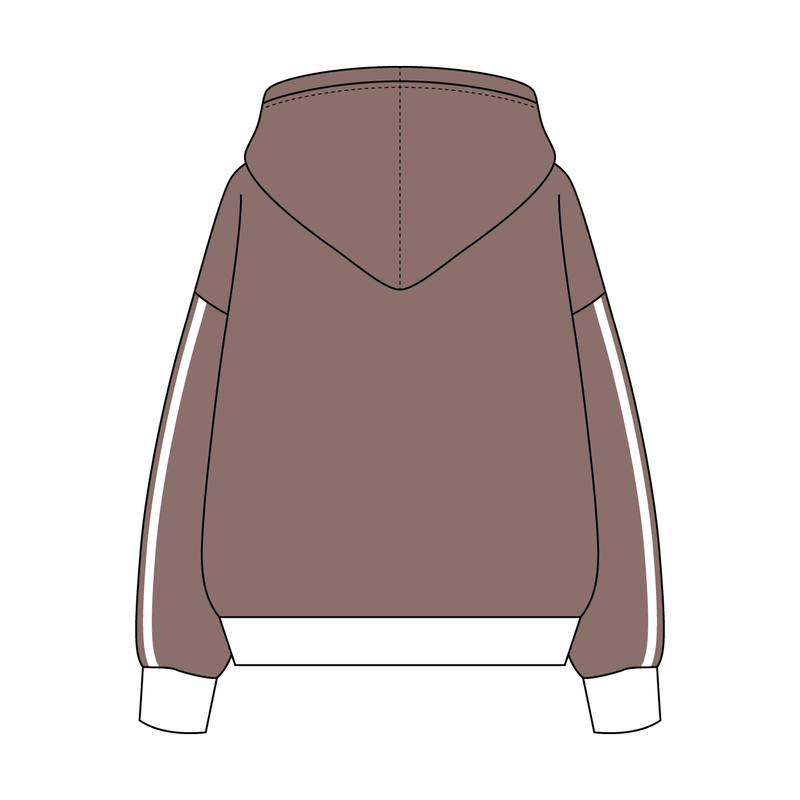 Heavyweight Fleece Sweatshirt With Self Binding