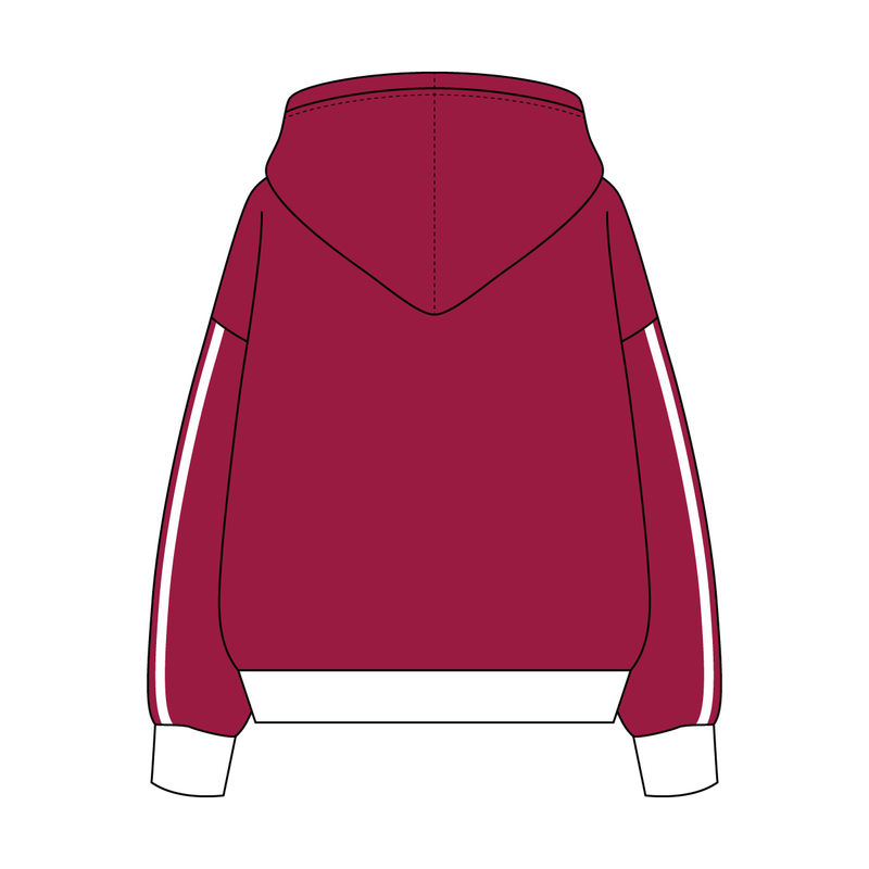 Heavyweight Fleece Sweatshirt With Self Binding