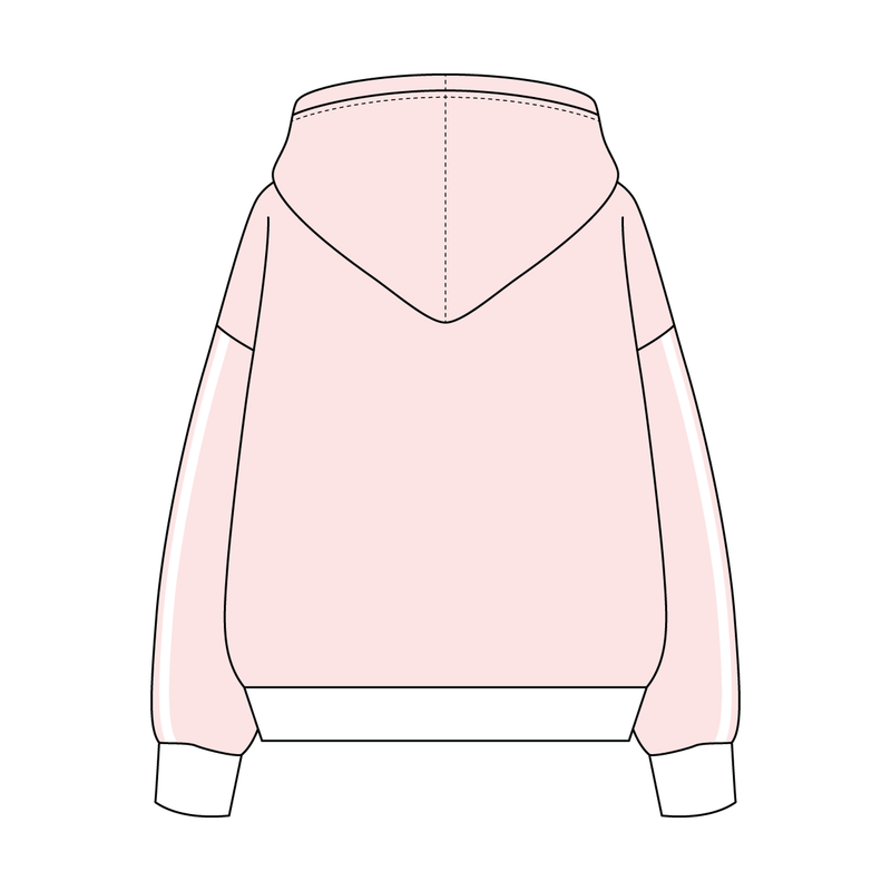Heavyweight Fleece Sweatshirt With Self Binding
