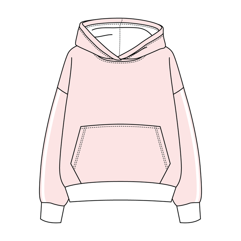 Heavyweight Fleece Sweatshirt With Self Binding