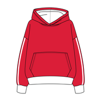 Heavyweight Fleece Sweatshirt With Self Binding
