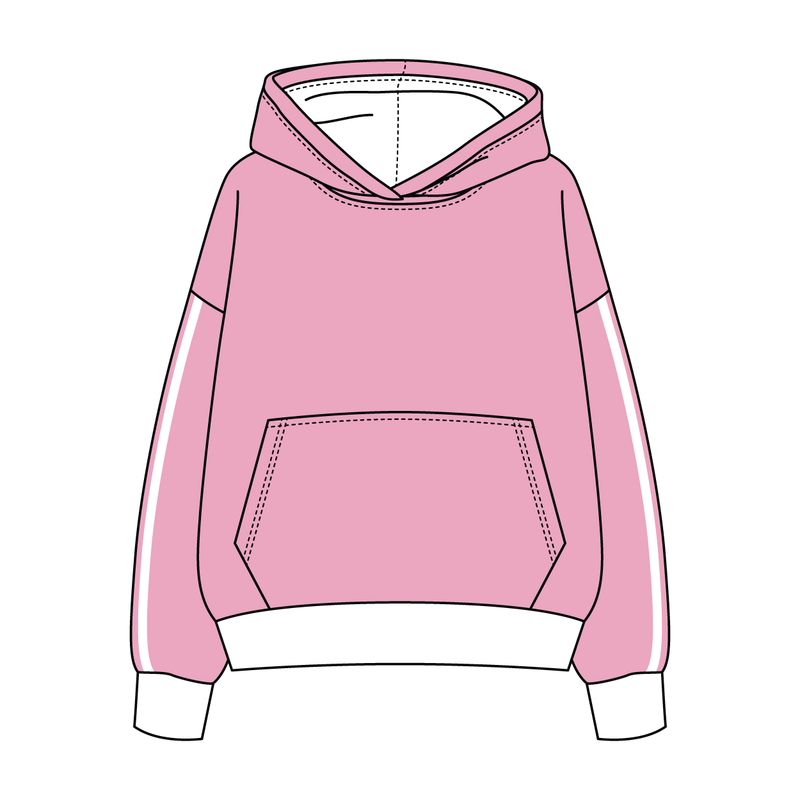 Heavyweight Fleece Sweatshirt With Self Binding