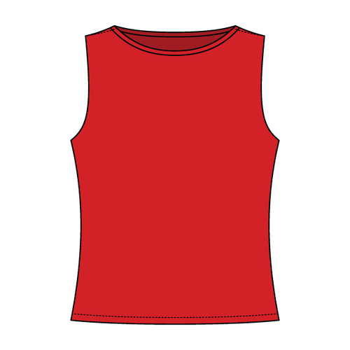 Women’s Basic Boatneck Sleeveless Top