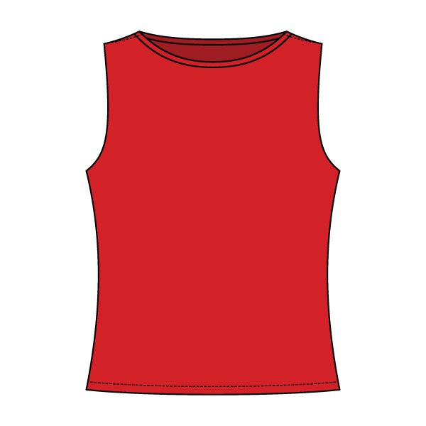 Women’s Basic Boatneck Sleeveless Top