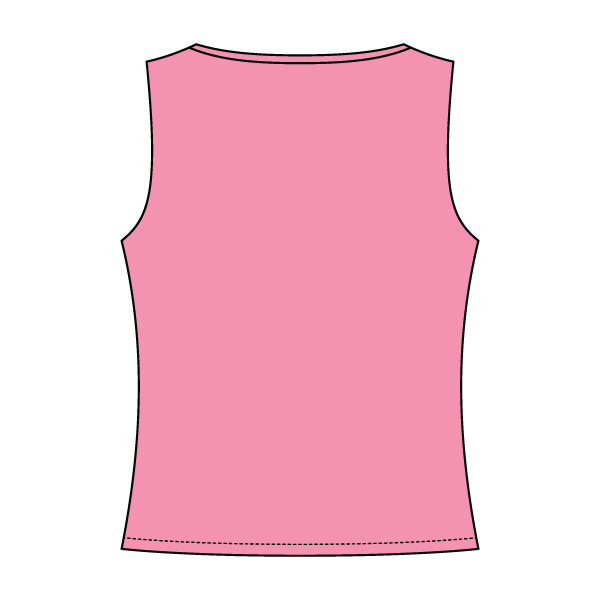 Women’s Basic Boatneck Sleeveless Top