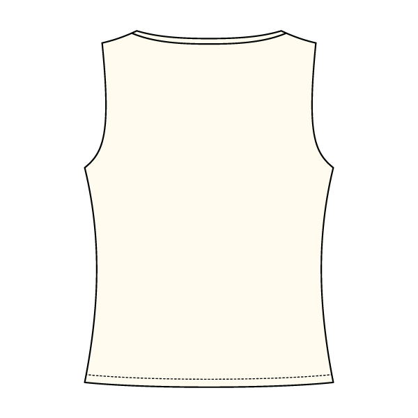 Women’s Basic Boatneck Sleeveless Top