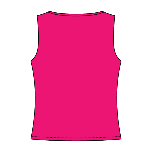 Women’s Basic Boatneck Sleeveless Top