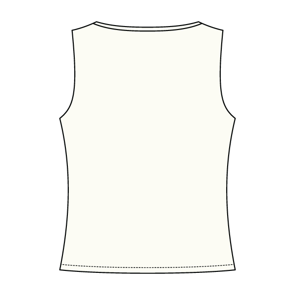 Women’s Basic Boatneck Sleeveless Top