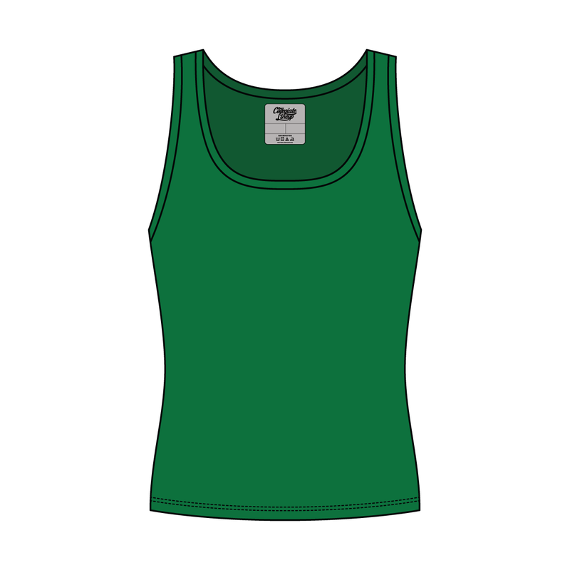 Women’s Rib Knit Fitted Scoop Tank