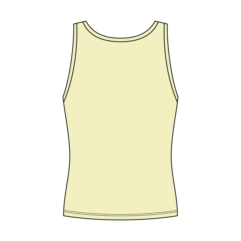 Women’s Rib Knit Fitted Scoop Tank