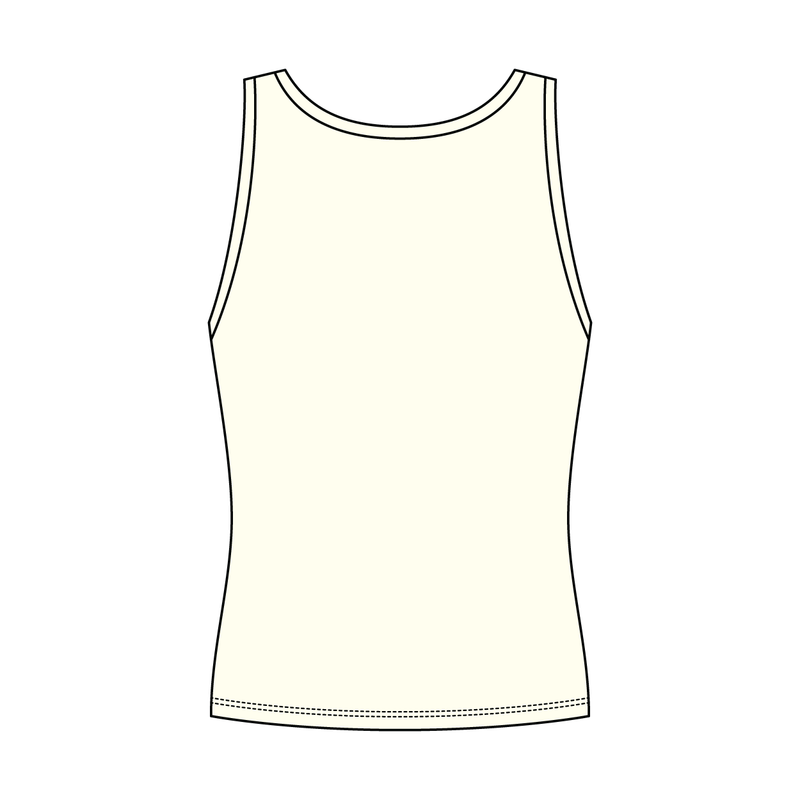 Women’s Rib Knit Fitted Scoop Tank