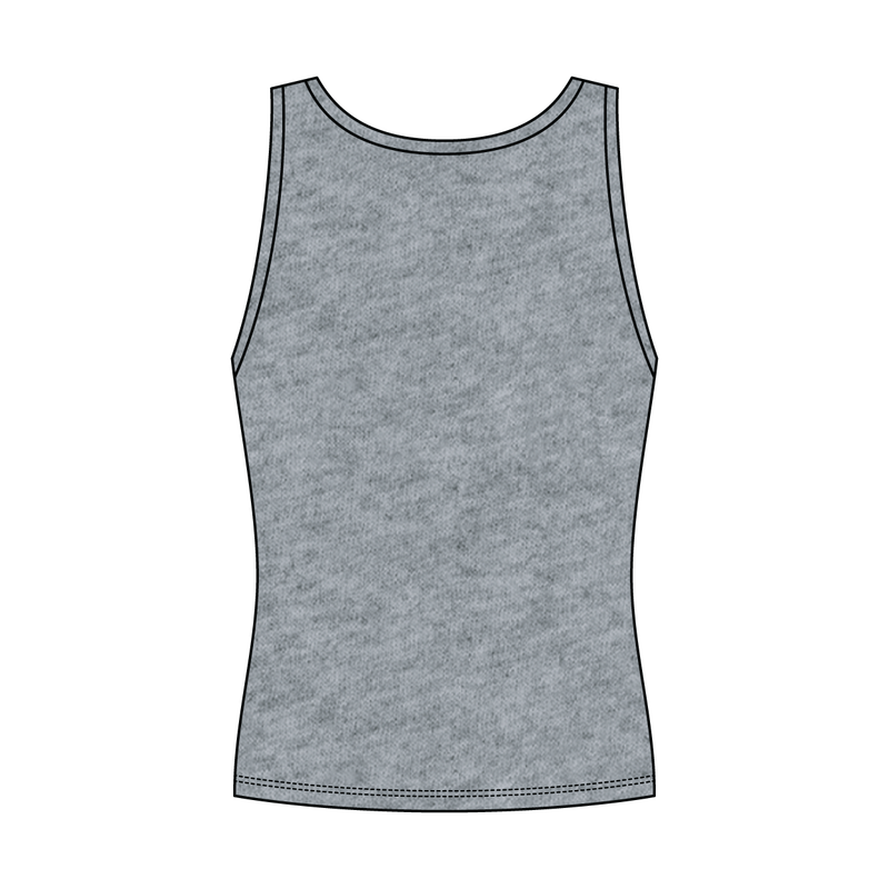 Women’s Rib Knit Fitted Scoop Tank