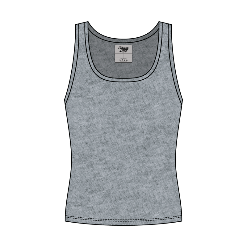 Women’s Rib Knit Fitted Scoop Tank